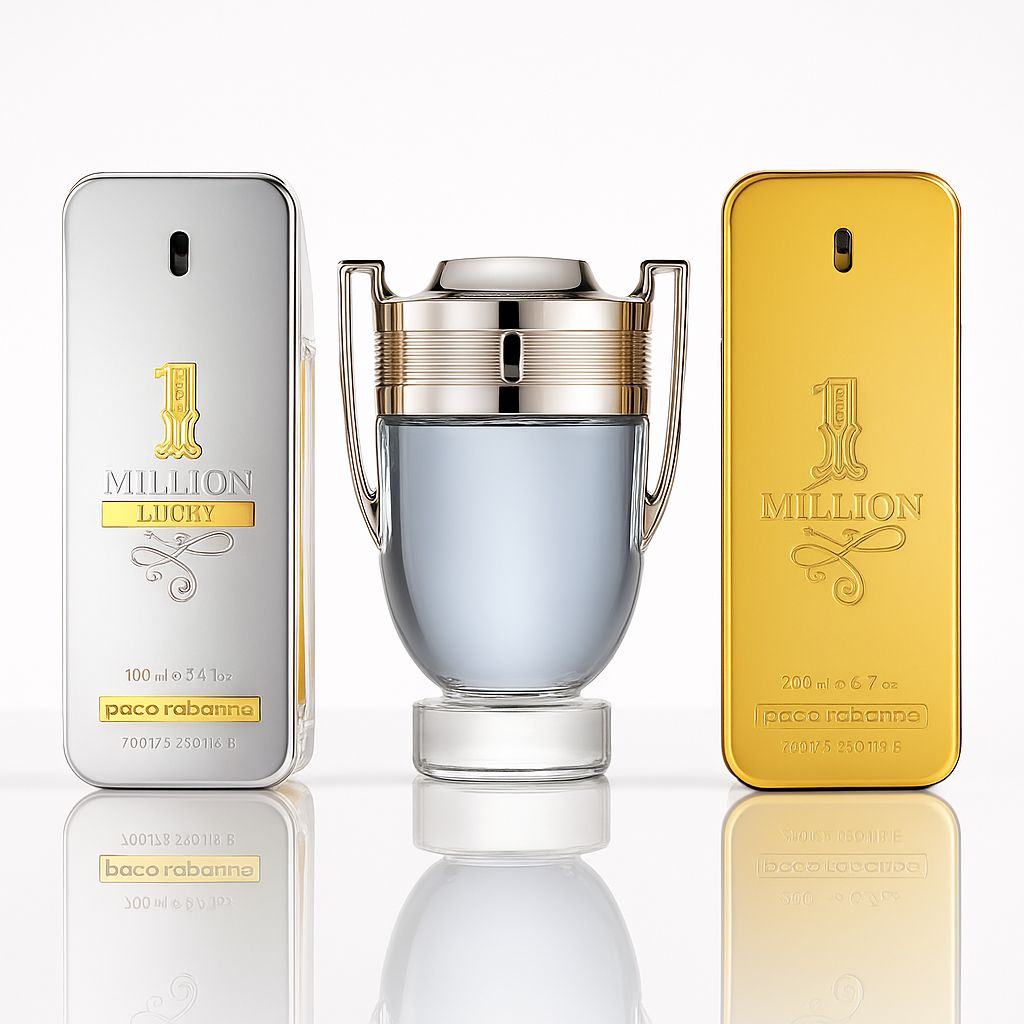 Paco Rabanne One Million Lucky, One Million & Invictus