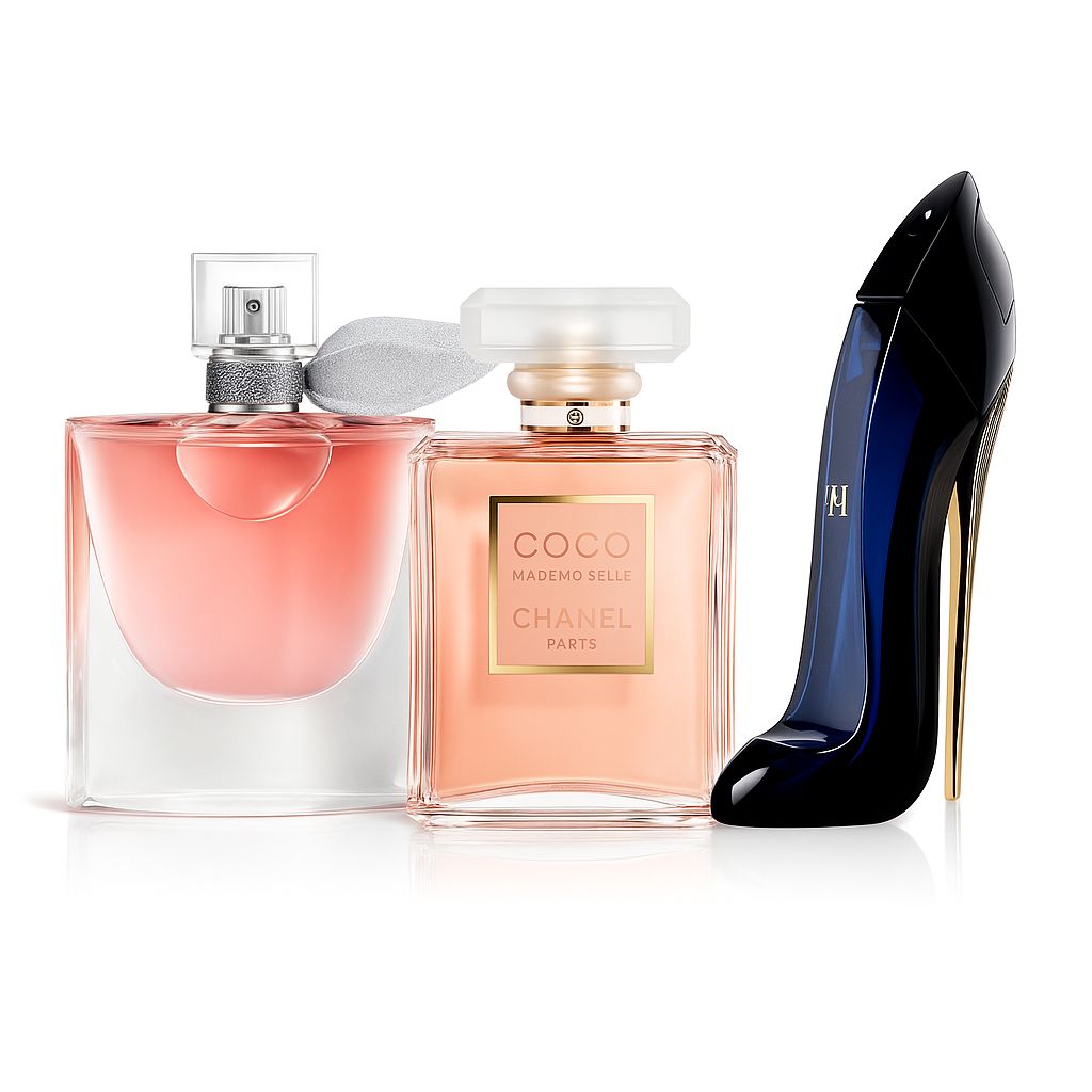 Chanel Coco Mademoiselle L’Eau Privée, Bella Vida & Good Girl Carolina Herrera